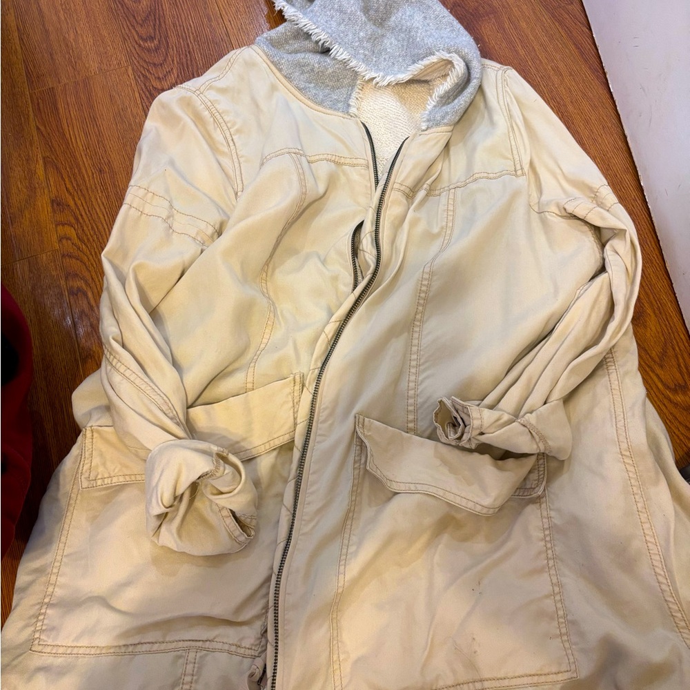Free People Jacket with Hood M